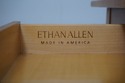 62541EC: ETHAN ALLEN Country Colors Maple Coffee T