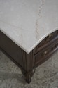 L62085EC: Pair JEFFCO French Style Marble Top Nigh