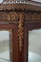 F62371EC: Antique French Louis XV Marble Top Curve