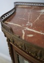 F62371EC: Antique French Louis XV Marble Top Curve