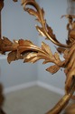 F62441EC: French Gold Leaf Toleware Chandelier w. 