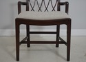 71270: THEODORE ALEXANDER Chippendale Mahogany Arm