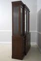 66239: STICKLEY Beveled Glass Cherry Breakfront Ch