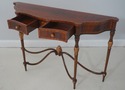 L71330: MAITLAND SMITH Mahogany Nathan Console Tab