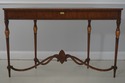 L71330: MAITLAND SMITH Mahogany Nathan Console Tab