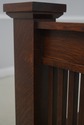 71309: STICKLEY Mission Oak King Size Spindle Bed