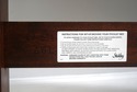 71309: STICKLEY Mission Oak King Size Spindle Bed