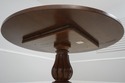 L71253: WOODBRIDGE Round Cherry Dining Room Table 