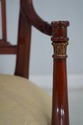 L66795: Set of 10 Neoclassical Mahogany & Gold Din