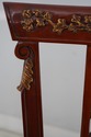 L66795: Set of 10 Neoclassical Mahogany & Gold Din