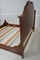 66331: KARGES King Size French Louis XV Walnut Bed