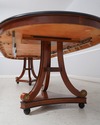 L66009: CENTURY Neoclassical Cherry Walnut Dining 