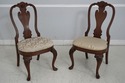 L66680: Set of 6 ETHAN ALLEN Mahogany Dining Room 