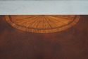 66779: ETHAN ALLEN Inlaid Mahogany Figural Console