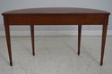 66779: ETHAN ALLEN Inlaid Mahogany Figural Console