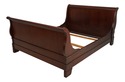 66729: GRANGE Queen Size Cherry Sleigh Bed