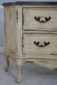 66822: Distressed Finish 2 Drawer Commode Chest