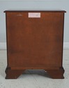 66538: HENKEL HARRIS Mahogany 4 Drawer Nightstand