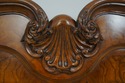 66331: KARGES King Size French Louis XV Walnut Bed