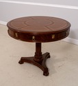 L71244: SCARBOROUGH HOUSE Round Leather Top Center
