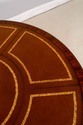 L71244: SCARBOROUGH HOUSE Round Leather Top Center