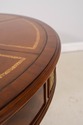 L71244: SCARBOROUGH HOUSE Round Leather Top Center