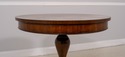 L71257: MAITLAND SMITH Round Mahogany Pedestal Lam