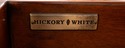 L71332: HICKORY WHITE Regency Style Mahogany China