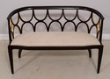 71237: THEODORE ALEXANDER Decorated Settee w. Gold