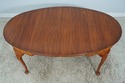 L62636EC: HENKEL HARRIS Oval Distressed Cherry Din