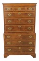 58068EC: WELLINGTON HALL George III Inlay Walnut H