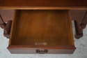 22699E: Cherry Flip Top Table Hall Bench w/ Drawer