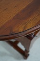 22699E: Cherry Flip Top Table Hall Bench w/ Drawer