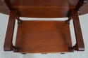 22699E: Cherry Flip Top Table Hall Bench w/ Drawer