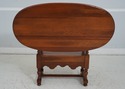 22699E: Cherry Flip Top Table Hall Bench w/ Drawer