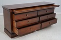 66683: GRANGE French Empire Cherry Double Dresser