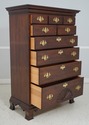 66801: STATTON Old Towne Cherry Chippendale Chest 