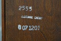 66801: STATTON Old Towne Cherry Chippendale Chest 