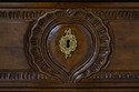 L66814: HENREDON French Style Walnut Secretary Des