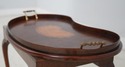 F66828: Federal Style Kidney Shape Mahogany Servin