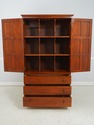 66820: STICKLEY Cherry 2 Door Bedroom Armoire