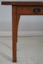 66848: STICKLEY Mission Oak Flip Top Console Table