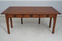 66848: STICKLEY Mission Oak Flip Top Console Table