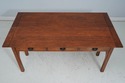 66848: STICKLEY Mission Oak Flip Top Console Table