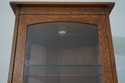 66850: STICKLEY 1 Door Mission Oak Curio Display C