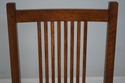 66852: Set of 6 STICKLEY Mission Oak Prairie Dinin