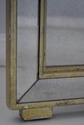 66819: Regency Style 3 Panel Mirrored Room Divider