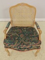 58231EC: French Louis XV Style Cane Back Armchair