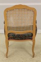 58231EC: French Louis XV Style Cane Back Armchair