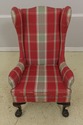 F58240EC: Antique 19th C. Ball & Claw Wing Chair